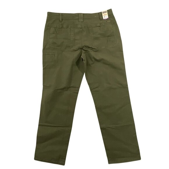 NEW Legendary Outfitters Men's 40x34 Stretch Canvas Work Pants Relaxed Fit Green - Picture 3 of 11